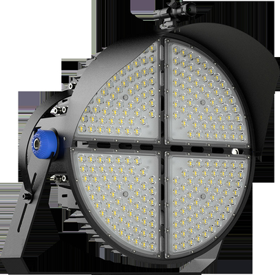 スタジアムライト 600/800/1000W アルミニウム 商用 LED 屋外照明 IP65 評価と 120° ビームアングル