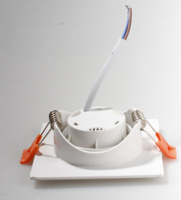 3ワット / 5ワット / 7ワット エコプラスチックのLEDスムッドダウンライト 97Ra 550lm